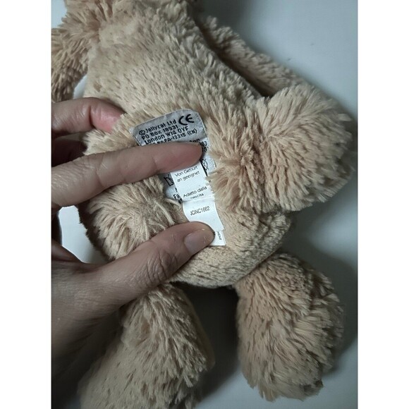 Jellycat Bashful Honey Bear Stuffed Animal Plush Soft Toy - Picture 6 of 7
